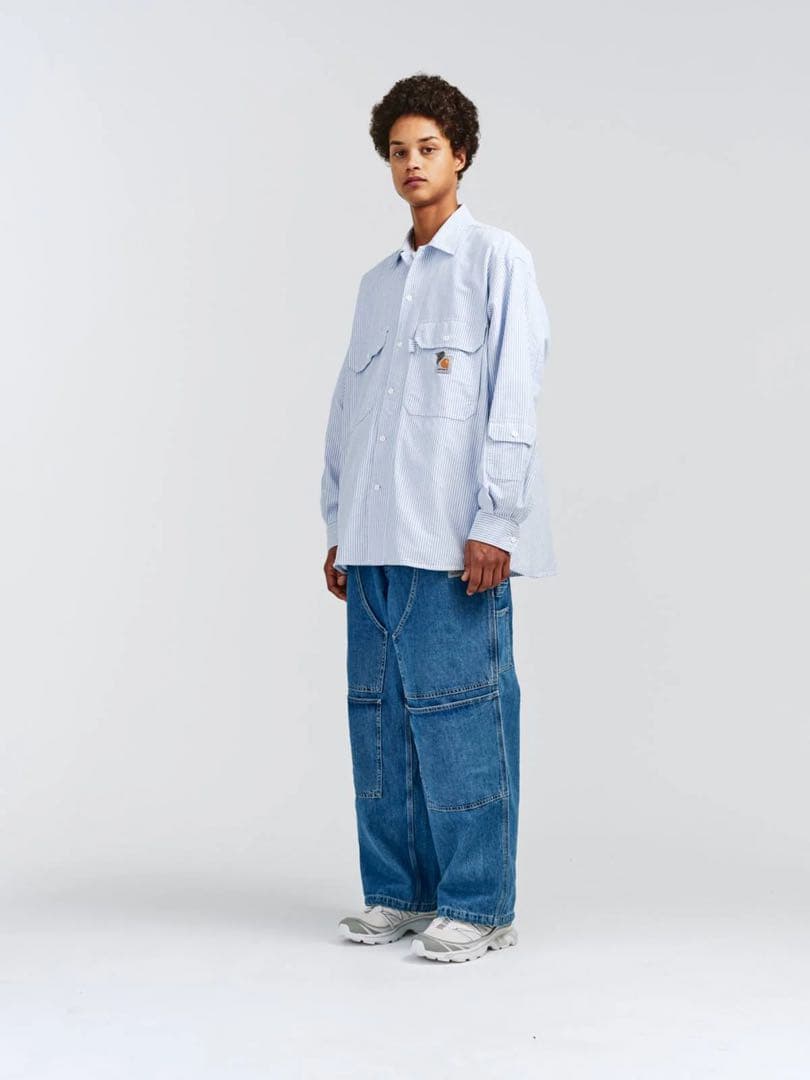 INVINCIBLE × Carhartt WIP ストライプシャツ