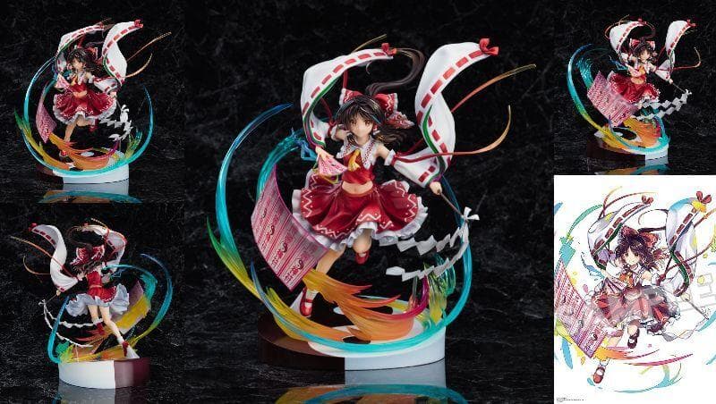 未開封 グッスマオンライン特典特製クリアポスター 東方LostWord 博麗霊夢