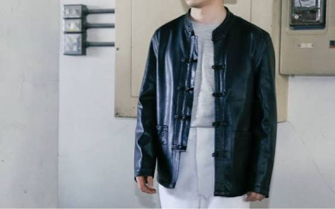 fifth general store レザー チャイナジャケット