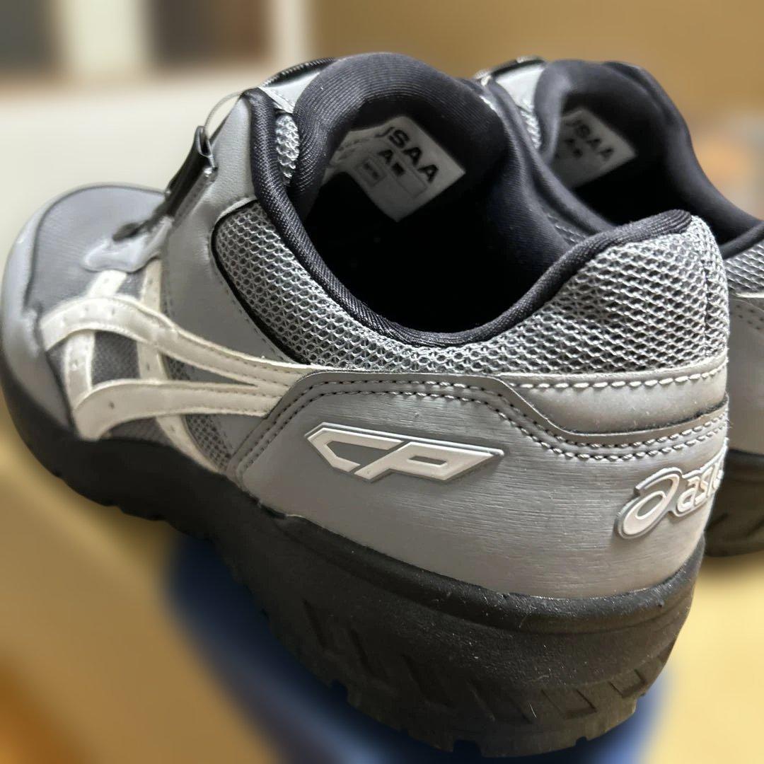 ASICS BOA安全靴　CP209 BOA安全靴 26.5cm グレー