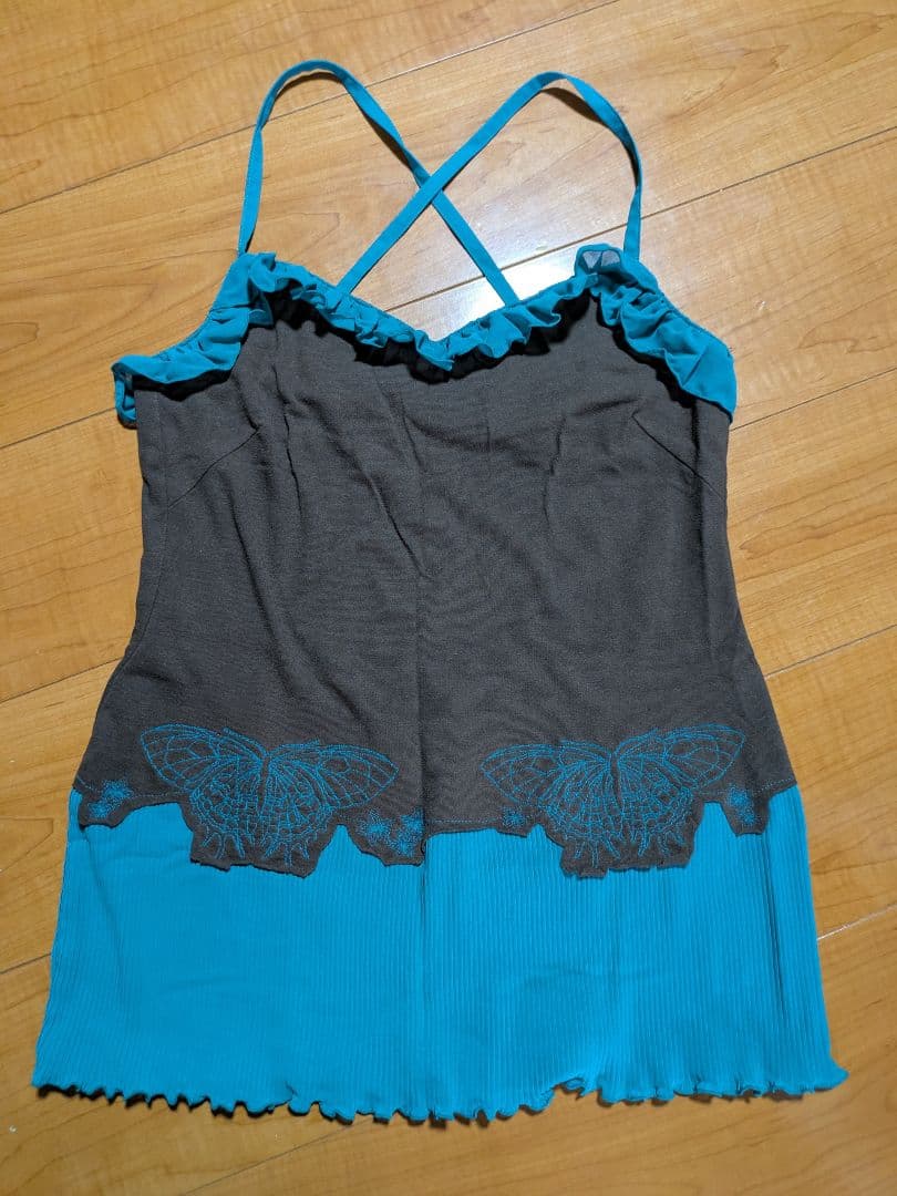 希少✨️ヒステリックグラマー Hysterics キャミソール バタフライ 蝶 HYSTERIC GLAMOUR（ヒステリックグラマー）の「FINGER GIRL