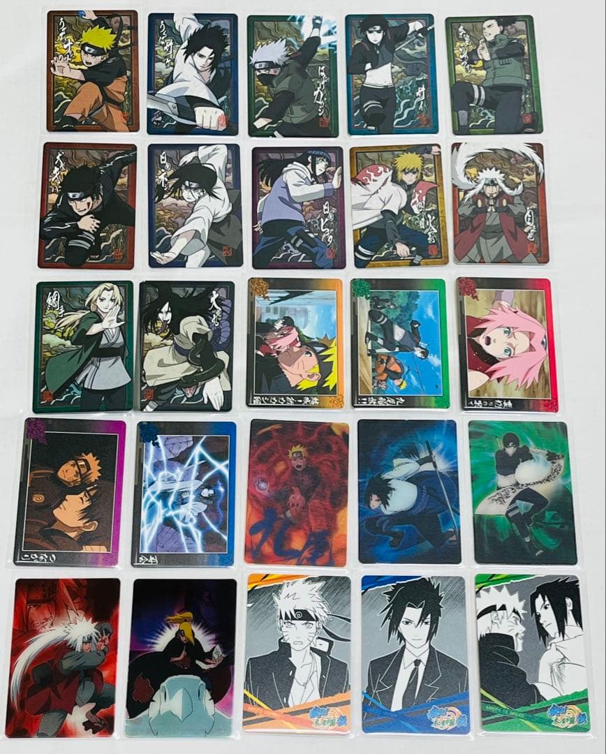 カードグミだってばよ 宿命の再会 木の葉学園 ナルト サスケ カカシ イタチ