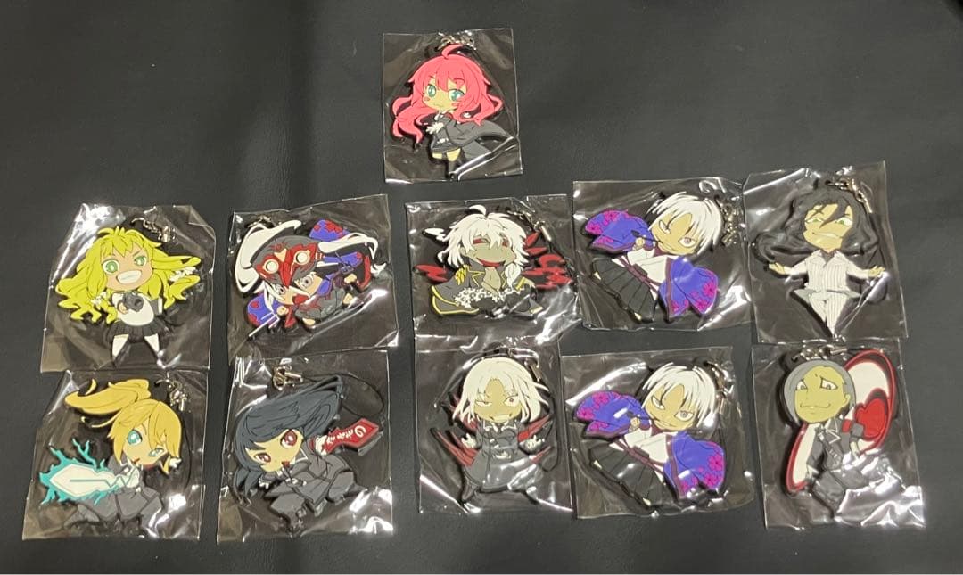 Dies irae 相州戦神館學園 ラバーストラップ 11個セット 駿河屋 -<中古>集合 オリジナルラバーストラップvol.2 10個セット