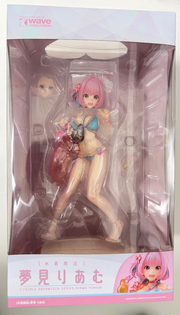 デレステ　夢見りあむ　水着商法　フィギュア　DreamTech　WAVE