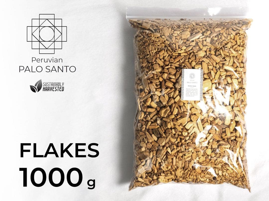 激安お買い得☆1kg＜聖なる樹☆神秘的な香り☆ペルー産パロサント☆フレーク＞ ◇ペルー産 パロサントフレーク◇聖なる樹 ホーリーツリー◇古代インカ