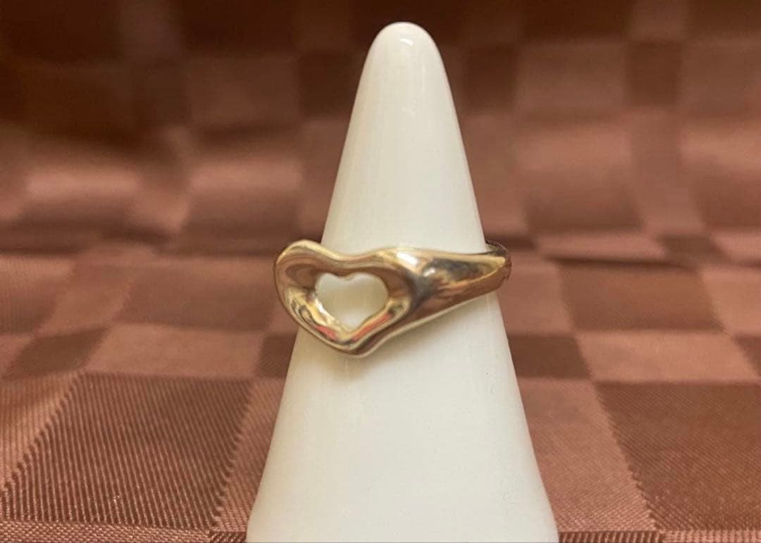 ティファニー オープンハートリング 12号