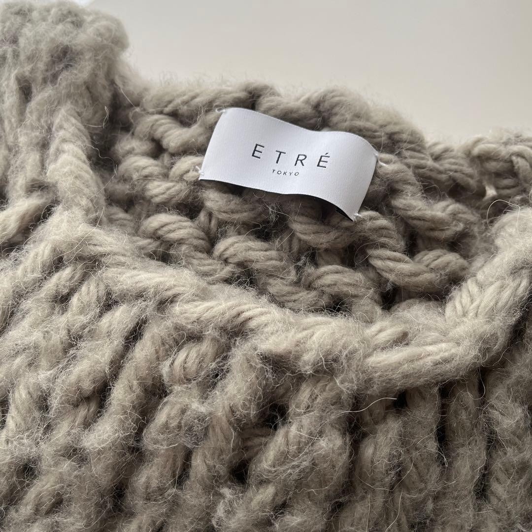 ETRE TOKYO〉エトレトウキョウ ざっくりボリュームニット - メルカリ