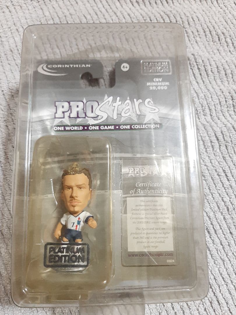 激レア コリンシアン プロスターズ プラチナム ベッカム イングランド代表