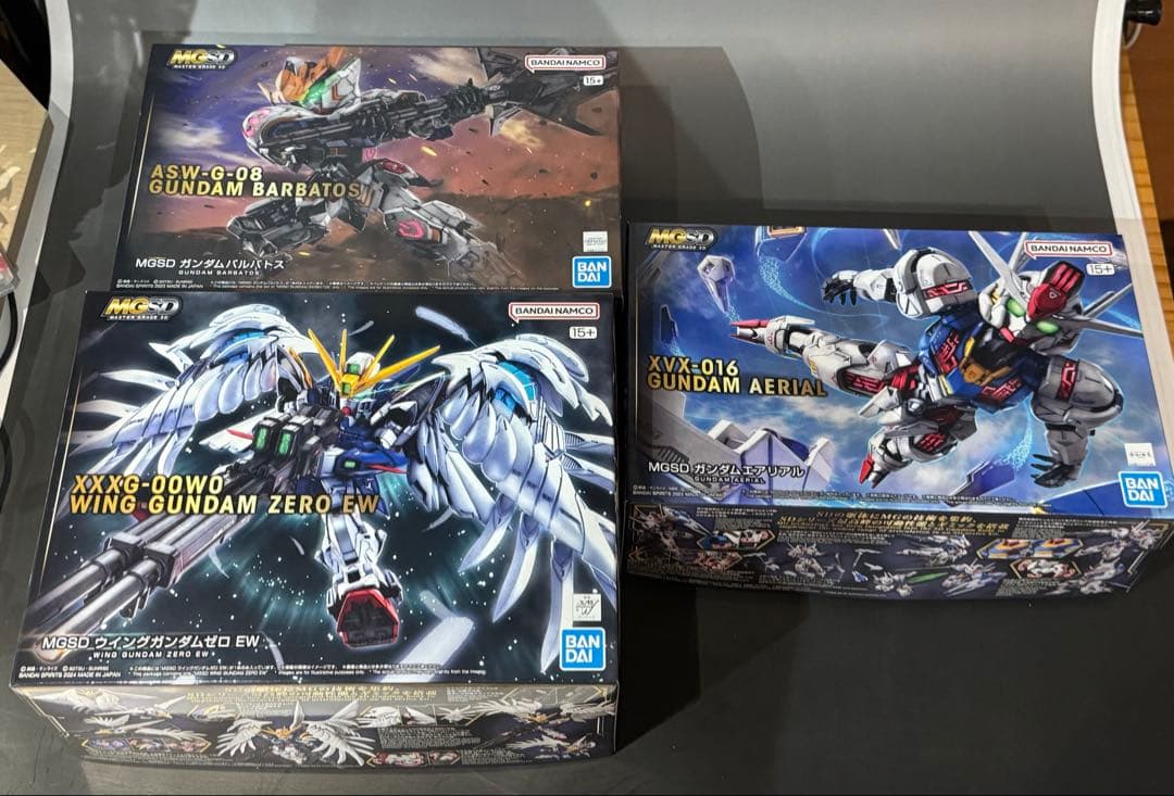 MGSD ガンダムバルバトス・ウイングガンダムゼロ EW・ガンダムエアリアル MGSD ウイングガンダムゼロEW | バンダイ ホビーサイト