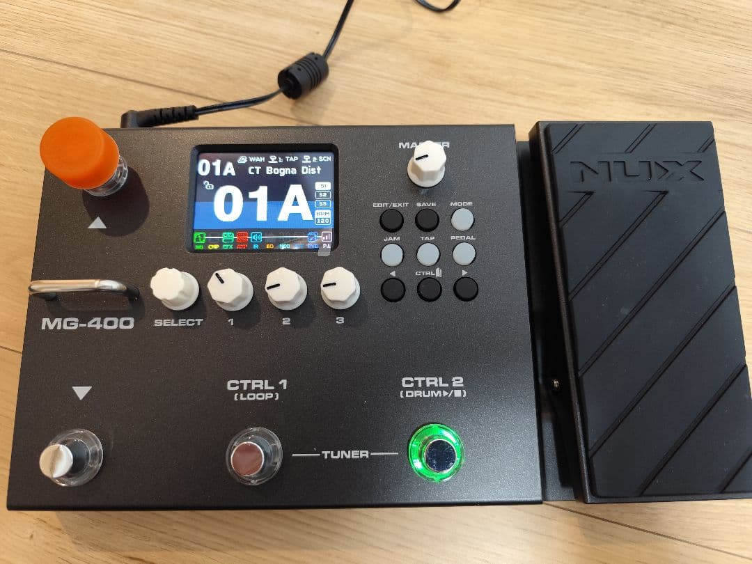 NUX MG-400 モデリングギターエフェクター