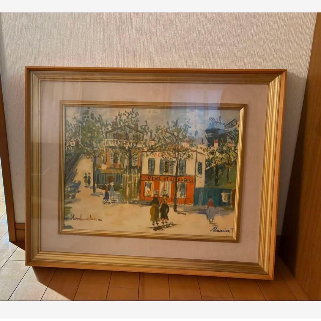 モーリス ユトリロ (フランス) モンマルトルの喫茶店