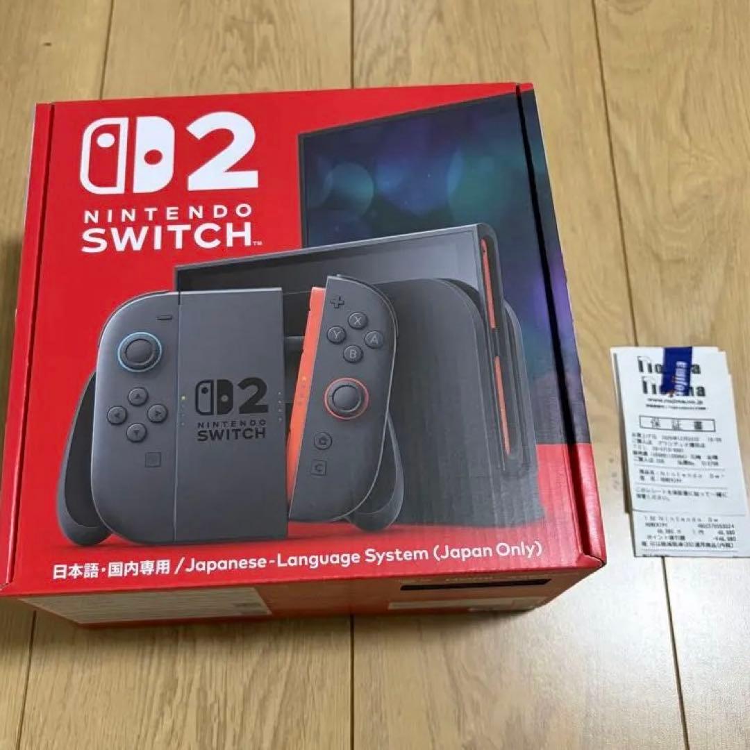 Nintendo Switch2 【新品未開封】【保証書付】即発送可 ☆新品未開封☆Nintendo Switch2 日本語・国内専用 即日発送 - メルカリ