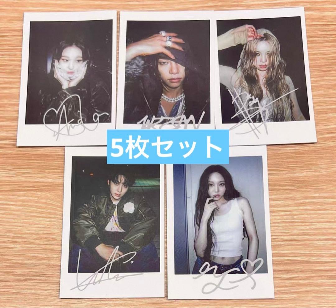 オルデプ ADP 1stEP ポップアップ ラキドロ チェキトレカ 5枚セット