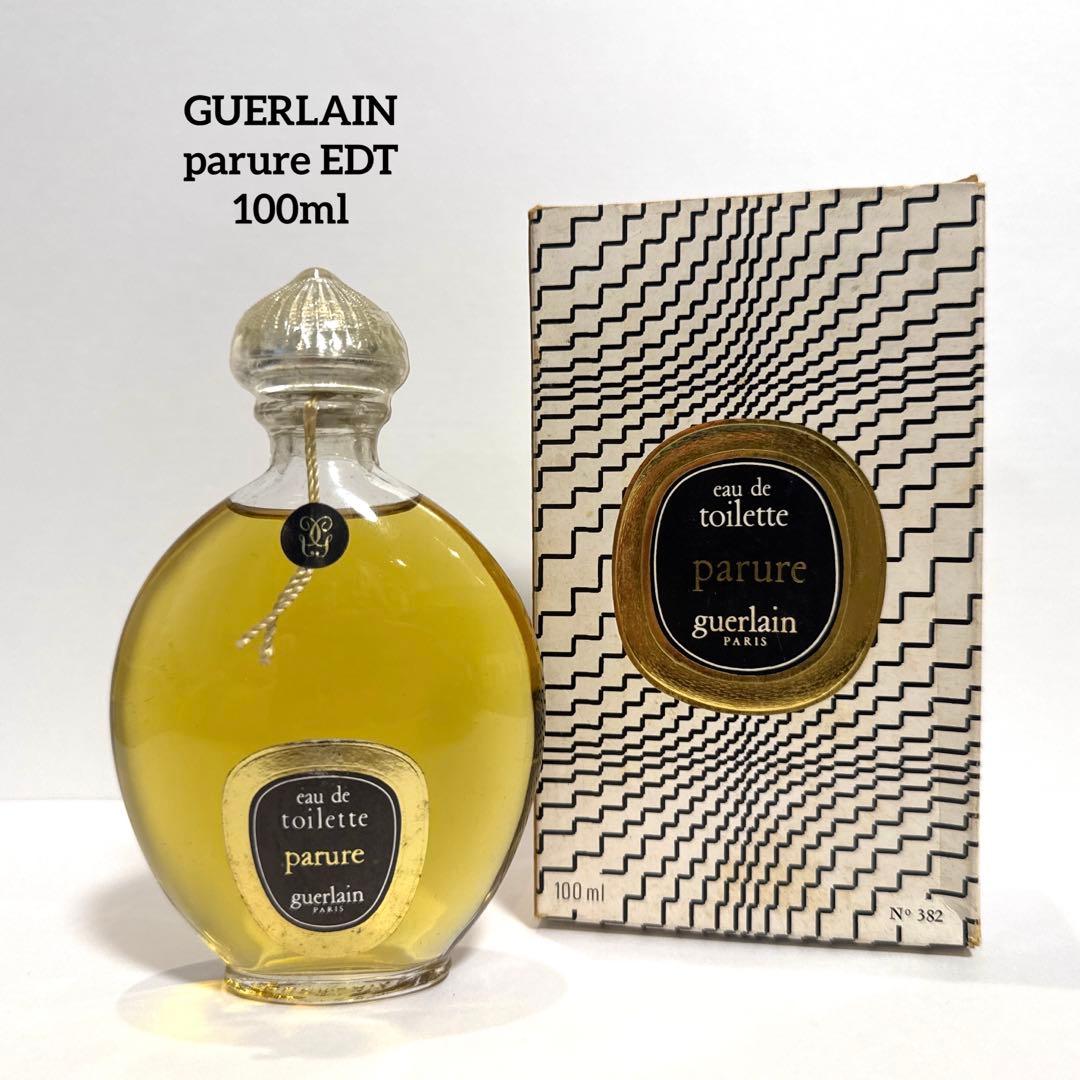 未開栓　ゲラン　パリュール　Guerlain Parure EDT 100ml Guerlain Fragrance Parure Eau De Toilette 100Ml Women fragrance