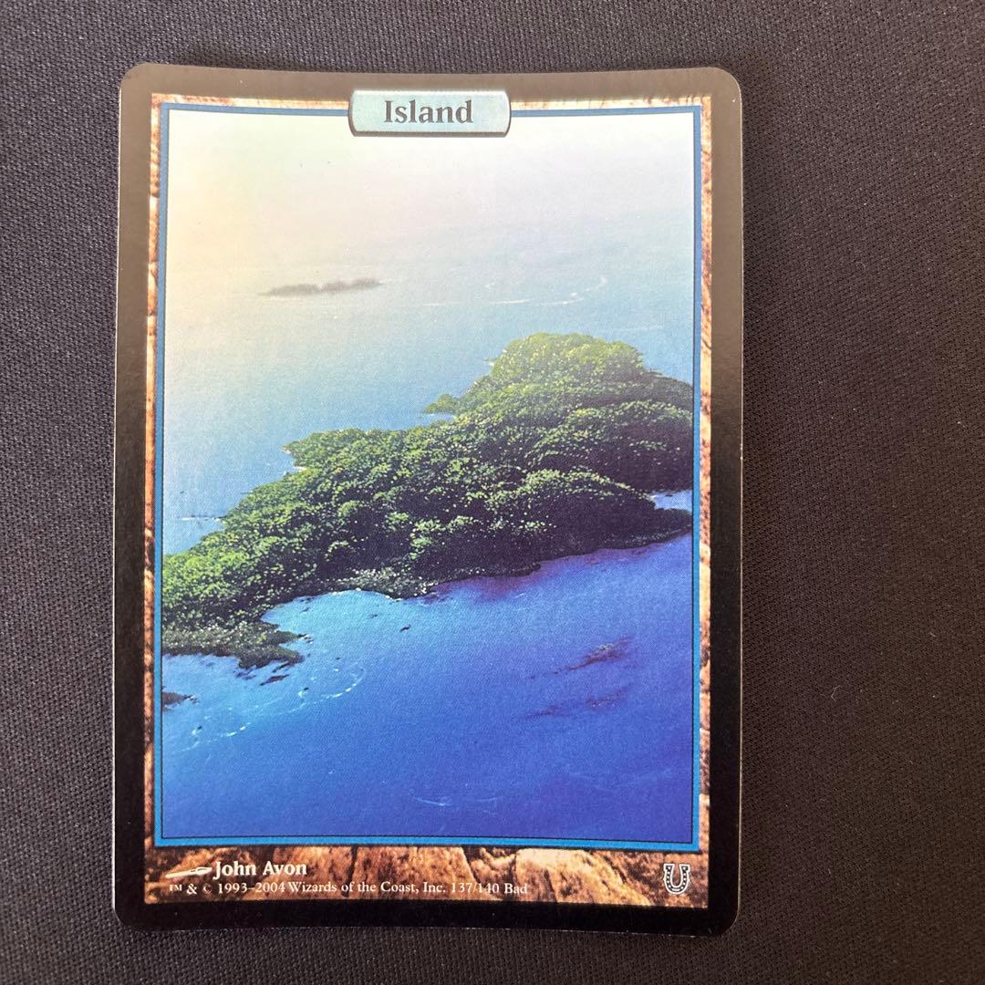 MTG アンヒンジド 島 foil