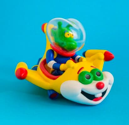 スペースピーポー＆スペースジェット / イエロージェット/ 山崎若菜　中空工房