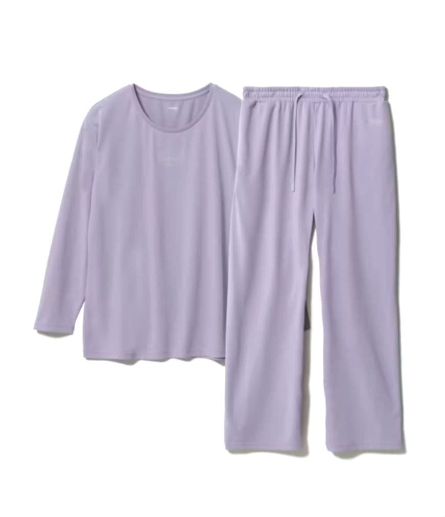 TENTIAL BAKUNE Dry 長袖 M ラベンダー リカバリーウェア