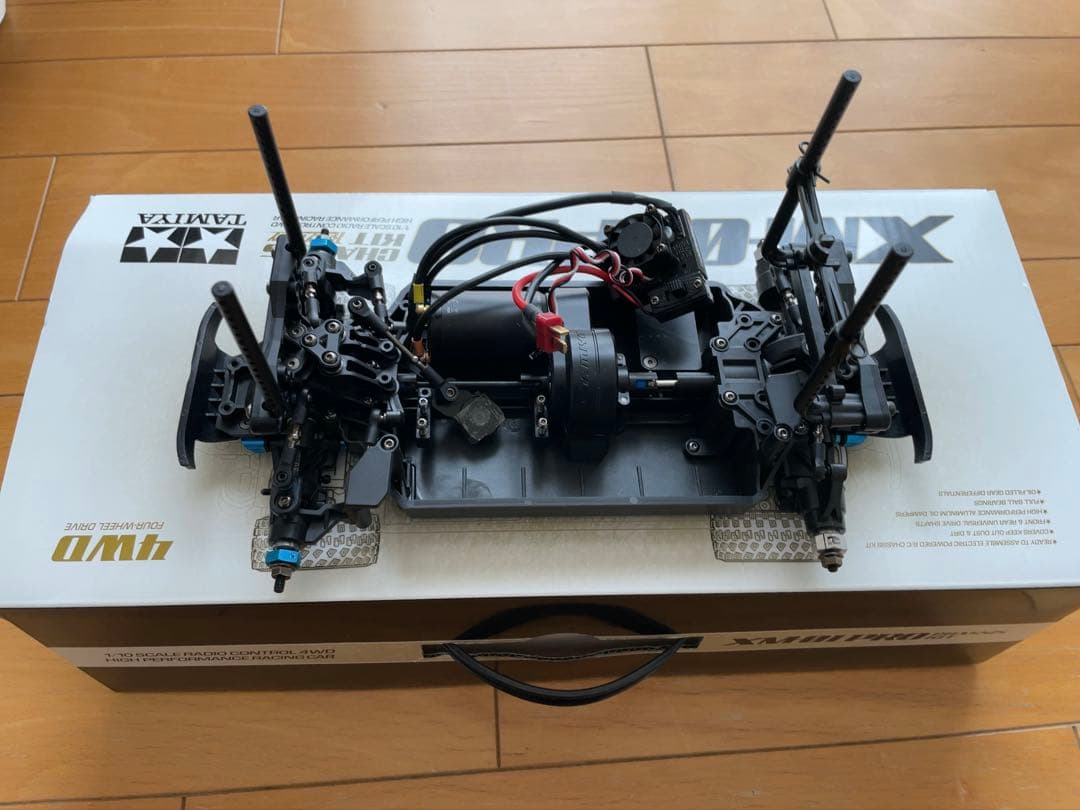 1/10 タミヤ xm01 pro オプション多数 ESC ブラシレス15.5t