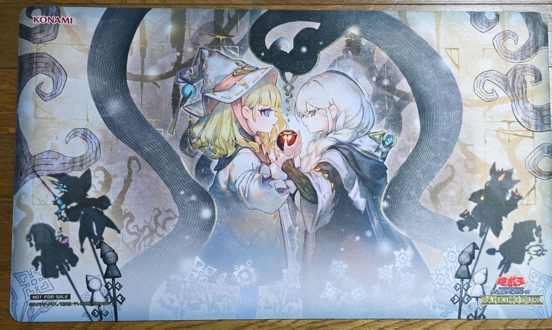 【開封済み】罪宝の囁き　プレイマット　遊戯王　ランキングデュエル