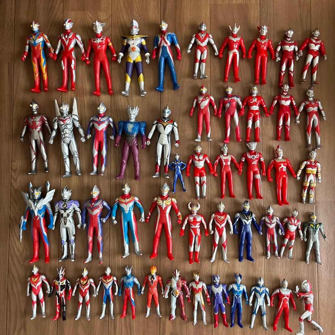 ウルトラマン　ソフビ　ミニソフビ　まとめ売り　50体　バラ売り不可