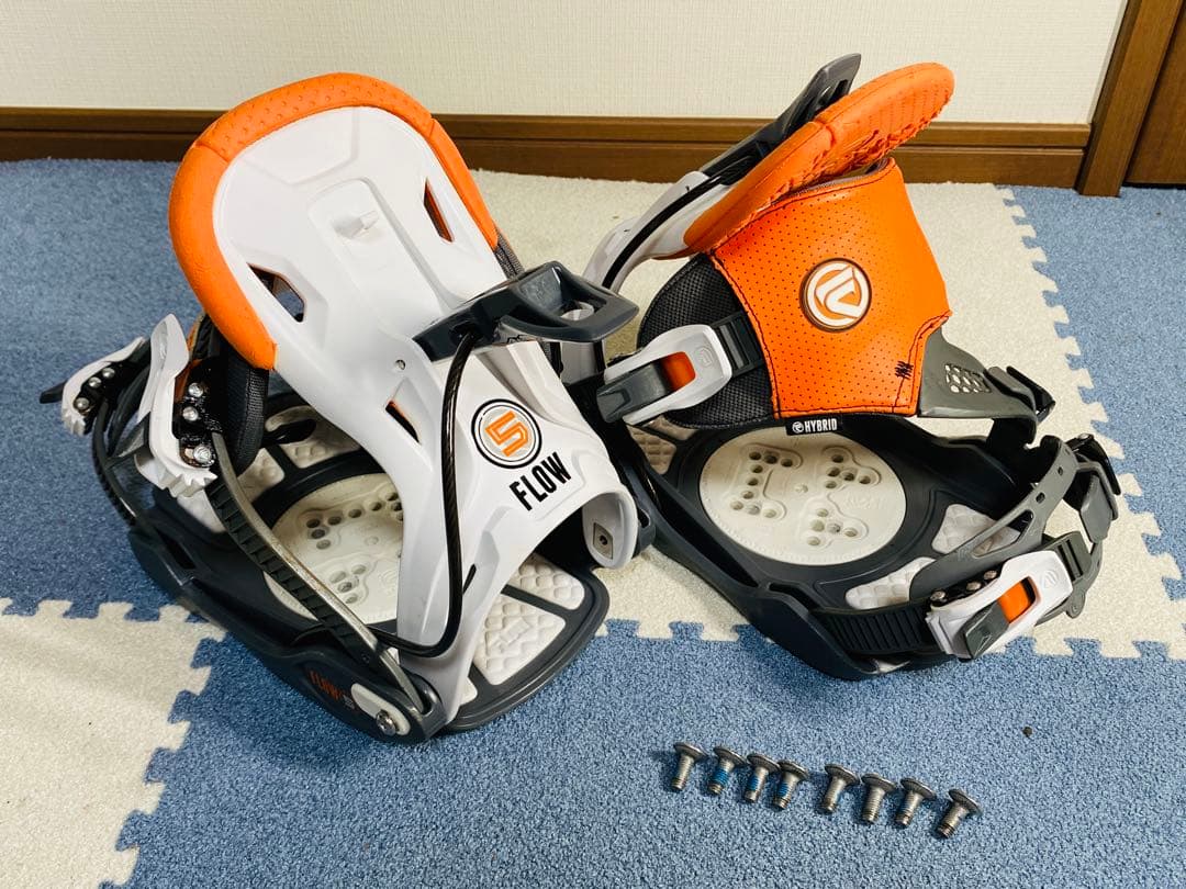 FLOW フロー FIVE HYBRID スノーボード ビンディング Amazon | FLOW フロー FIVE FUSION ファイブフュージョン SPACEGY L 18