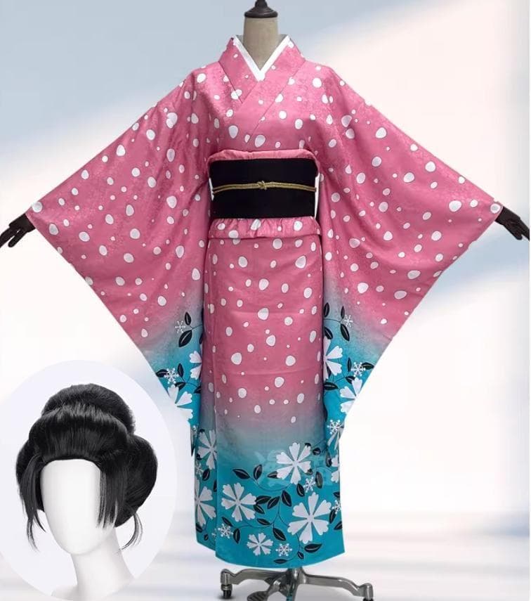 みぷ リンク 恋雪（こゆき） コスプレ衣装 L ウィッグ 高品質