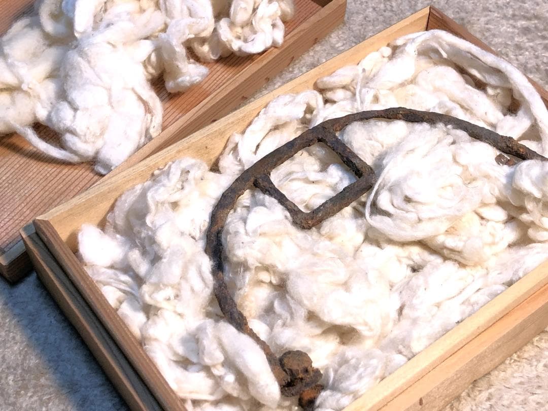 【 角合当理 戦国時代 】　甲冑/指物　蔵出　養生桐箱