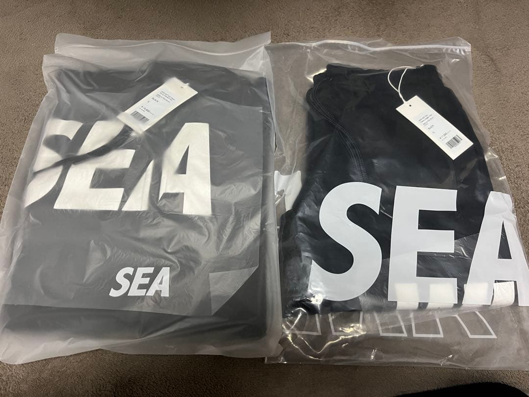 【新品】WIND AND SEA 上下セットアップ スウェット　抽選販売限定 WIND AND SEA】Straight HoodedSweatshirt 抽選販売｜Yahoo!フリマ（旧