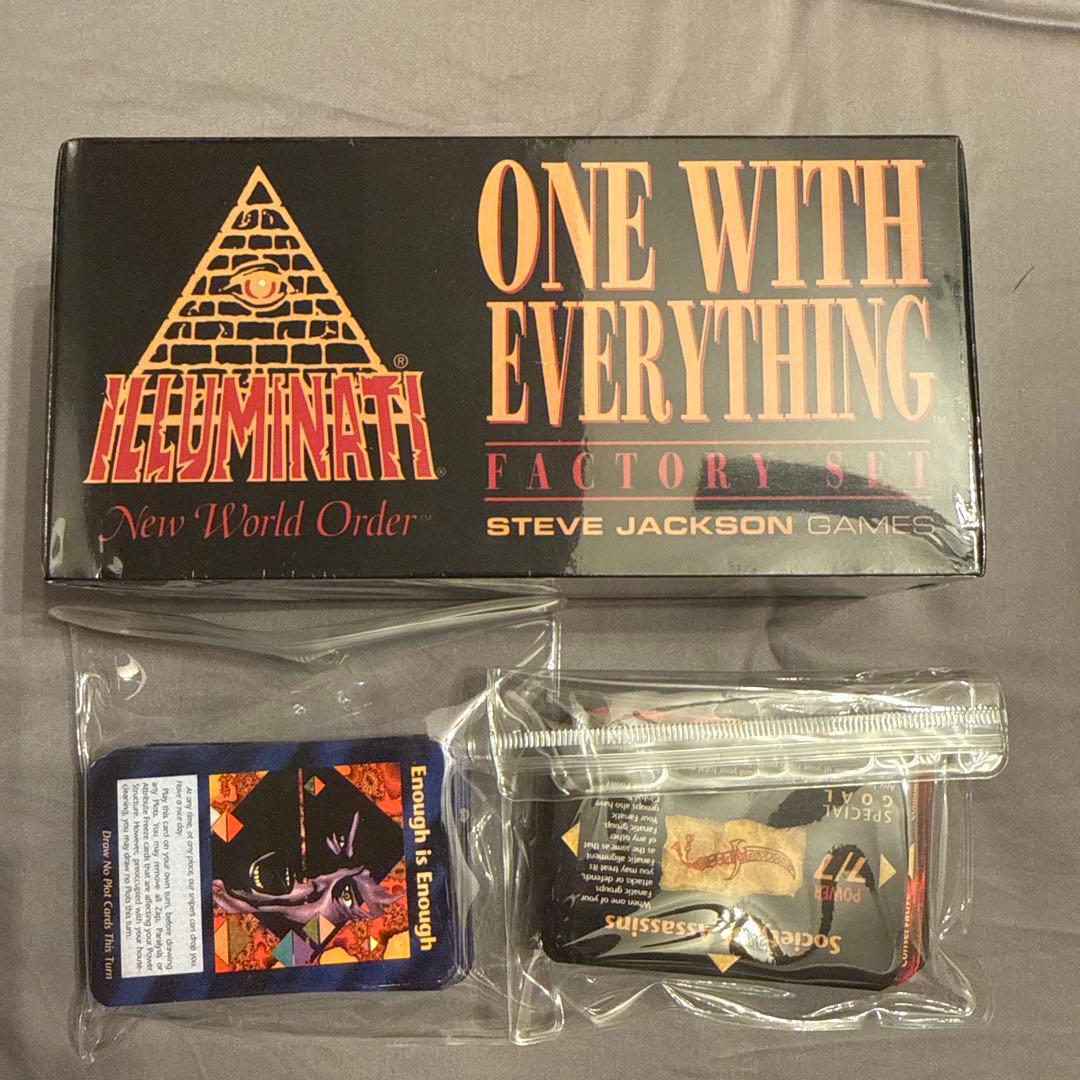 イルミナティカード 英語版 シュリンク付 希少