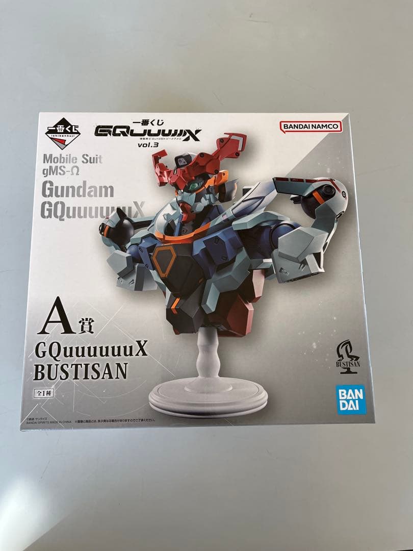ガンダムジークアクス 一番くじ A賞　GQuuuuuuX BUSTISAN ガンダム ジークアクス』新作一番くじが発売決定！GQuuuuuuX