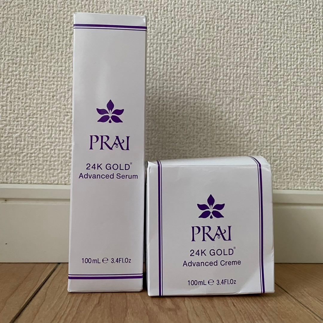 未使用✨　プライ 24Kゴールド アドバンス クリームとセラム　セット