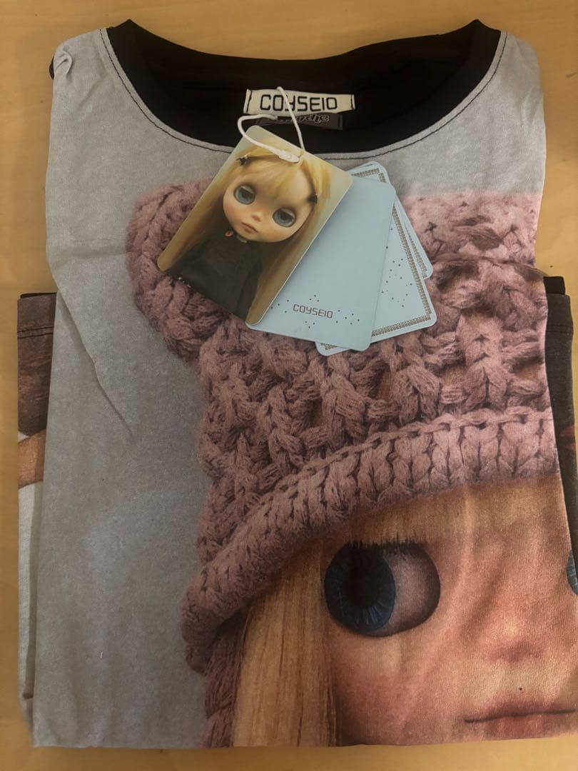 COYSEIO x BLYTHE ドールプリント ストライプ 長袖Tシャツ - メルカリ