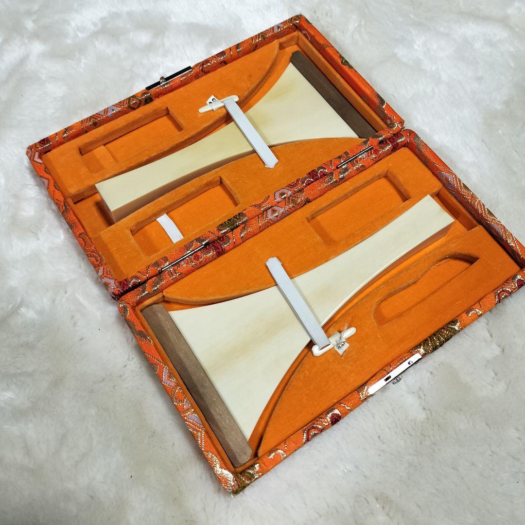 三味線の撥(2ヶセット)ケース付