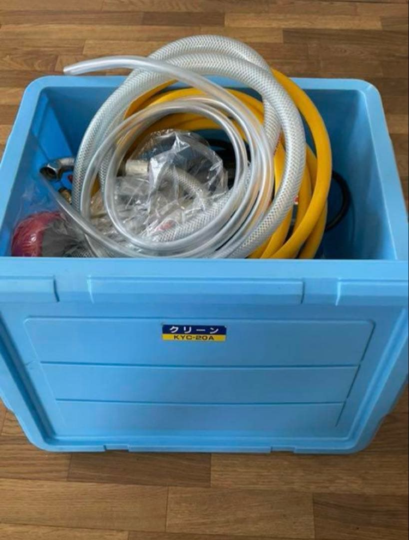 エアコン　高圧洗浄機　コンプレッサー