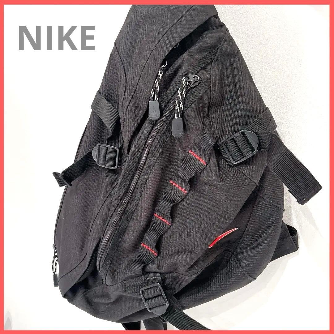 ナイキ 00s Y2K スリングバッグ ワンショルダーバッグ ビンテージ 00s NIKE ワンショルダーバッグ ウエストポーチ スリングY2k テック系