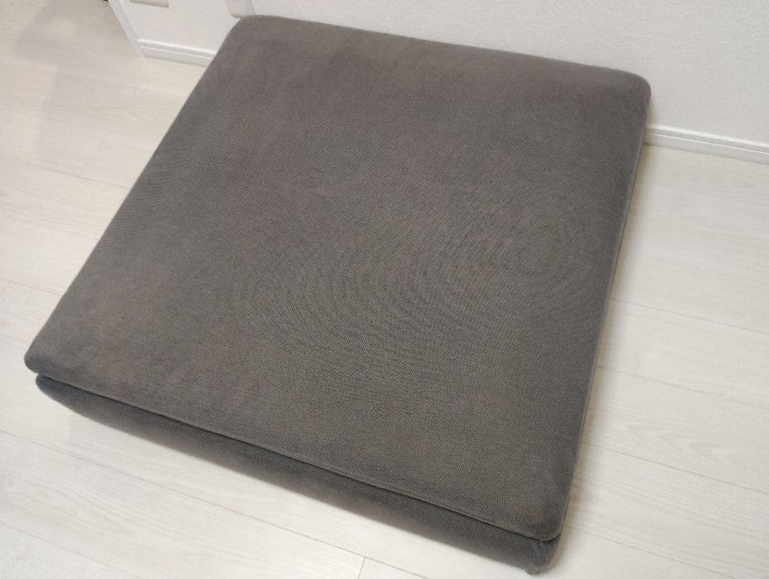 【たんしおさま】IKEA イケア ソーデルハムン オットマン ダークグレー 1479320_pe999983_s5.jpg