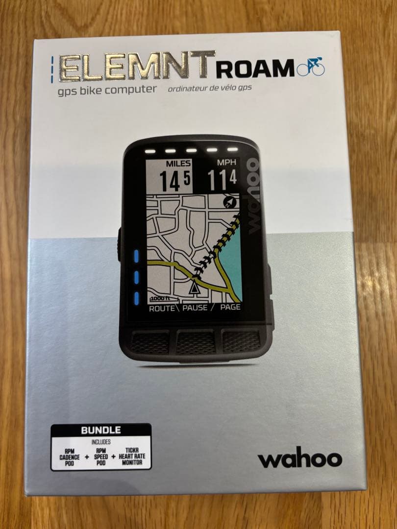 wahoo ELEMNT ROAM GPSバイクコンピューター WAHOO ELEMNT ROAM GPS BIKE COMPUTER