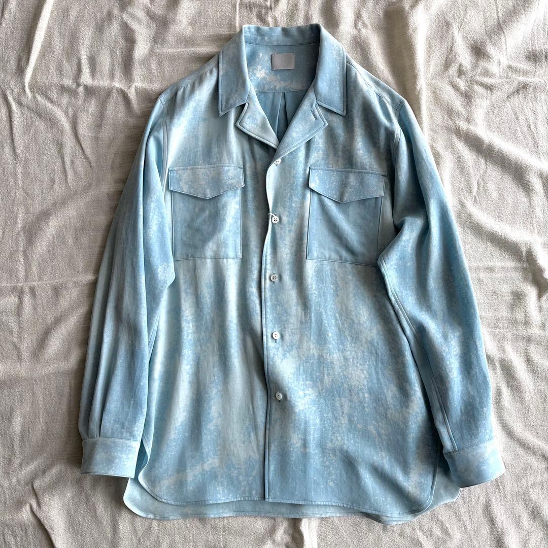 山内 ヤマウチ コットンローブ・テーラードカラーシャツ 藍染め 4 25142-ai-31_2048x.jpg?v=1734931842