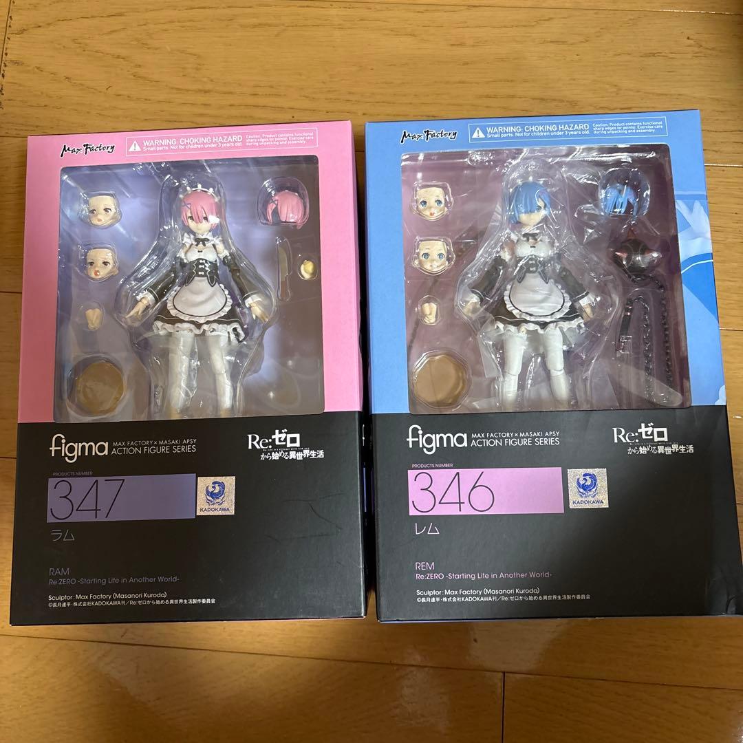 レム　ラム　figmaセット 特典】ARCTECH可動シリーズ Re：ゼロから始める異世界生活 ラム＆レム