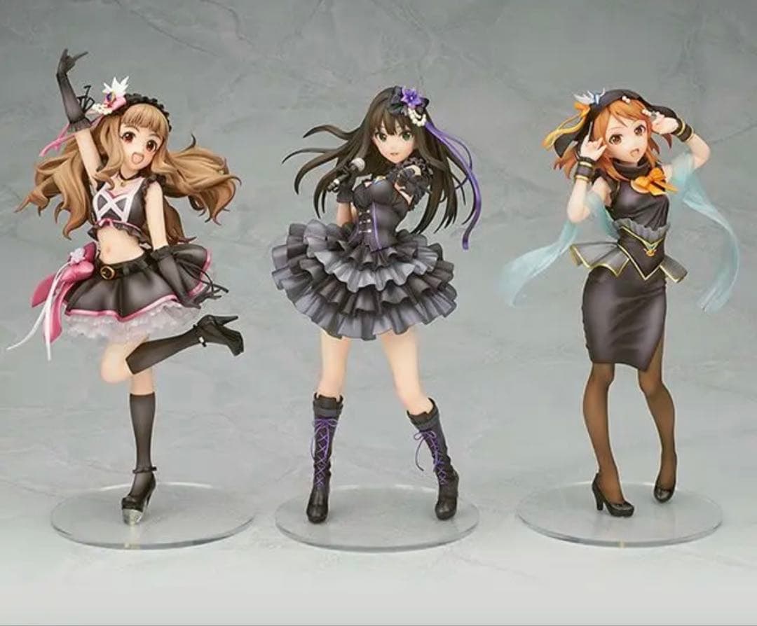 渋谷凛　北条加蓮　神谷奈緒　フィギュア　Triad Primus アイマス シンデレラガールズ」北条加蓮、Triad Primus衣装で