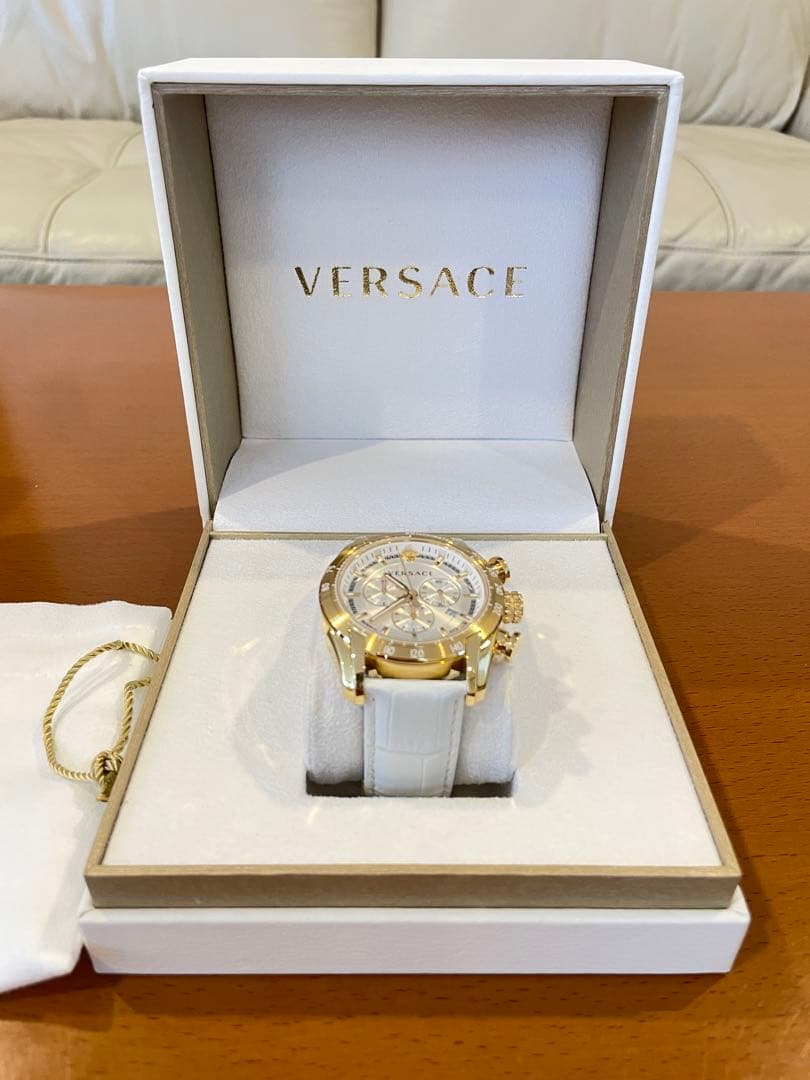 【ko】VERSACE VEDB00218 ホワイト ゴールド