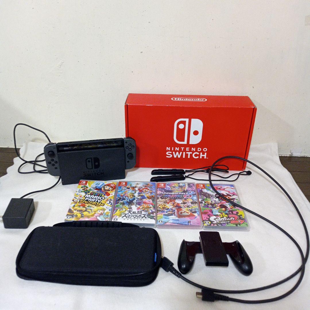 ニンテンドーSwitch 本体 スプラ2　マリオカート　スマブラ　ジャンボリー