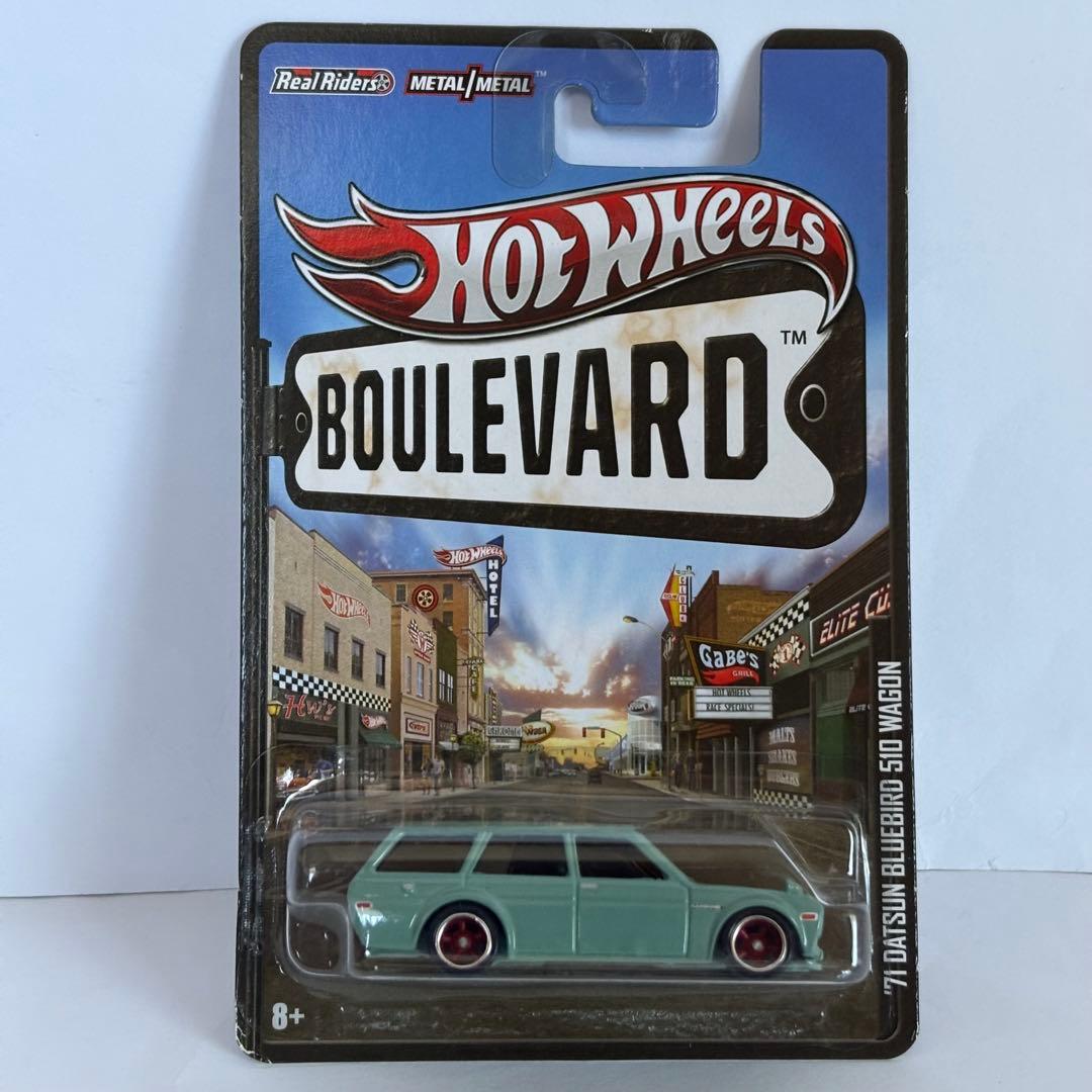 ホットウィール ‘71ブルーバード510ワゴン