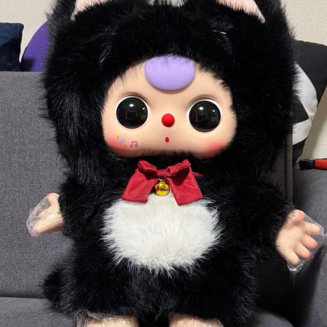 babythree ベイビースリー 1000% 黒猫 ぬいぐるみ
