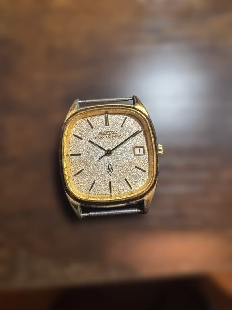 SEIKO セイコー GRAND QUARTZ グランドクォーツ 金張り 角形