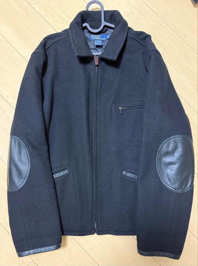 ポロ ラルフローレン 90s ビンテージ レザー スポーツジャケット