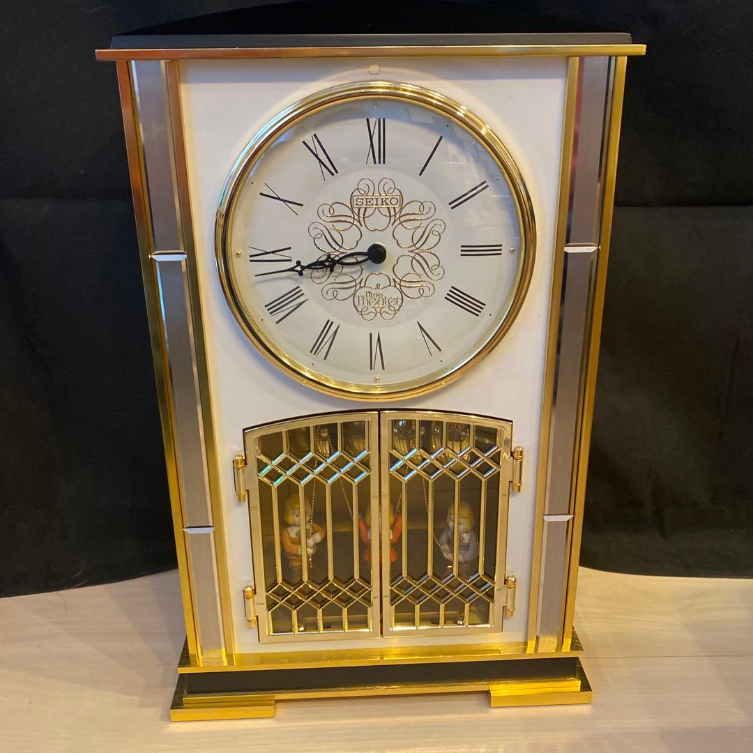 セイコー　SEIKO タイムシアター　Time T heater からくり時計 楽天市場】からくり時計 置き時計 SEIKO ギフト包装無料 セイコー