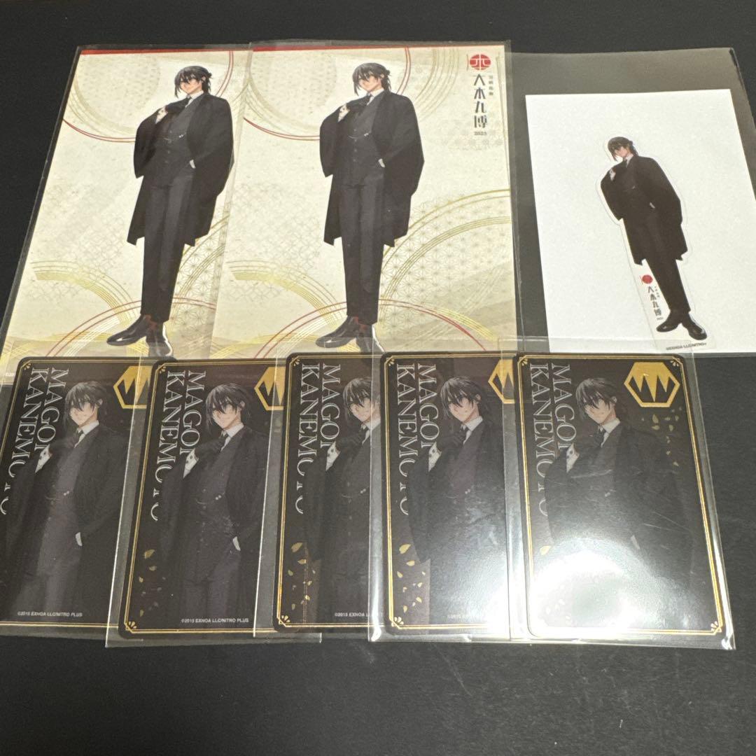 刀剣乱舞 大本丸博 孫六兼元 クリアカード ポストカード クリア