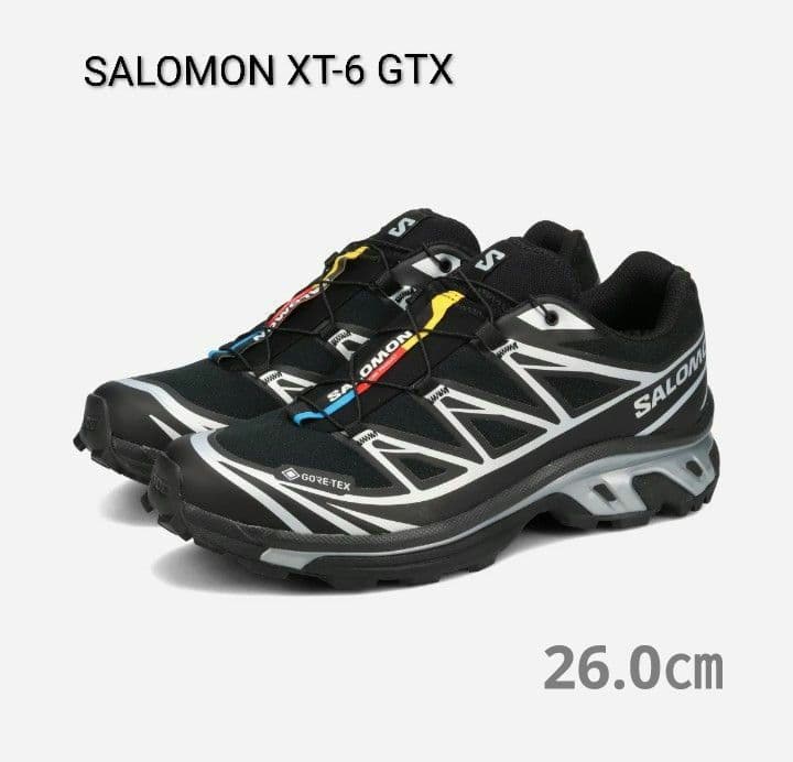 ★【国内正規品・新品】サロモン　XT-6 GTX　L47450600　26.0㎝