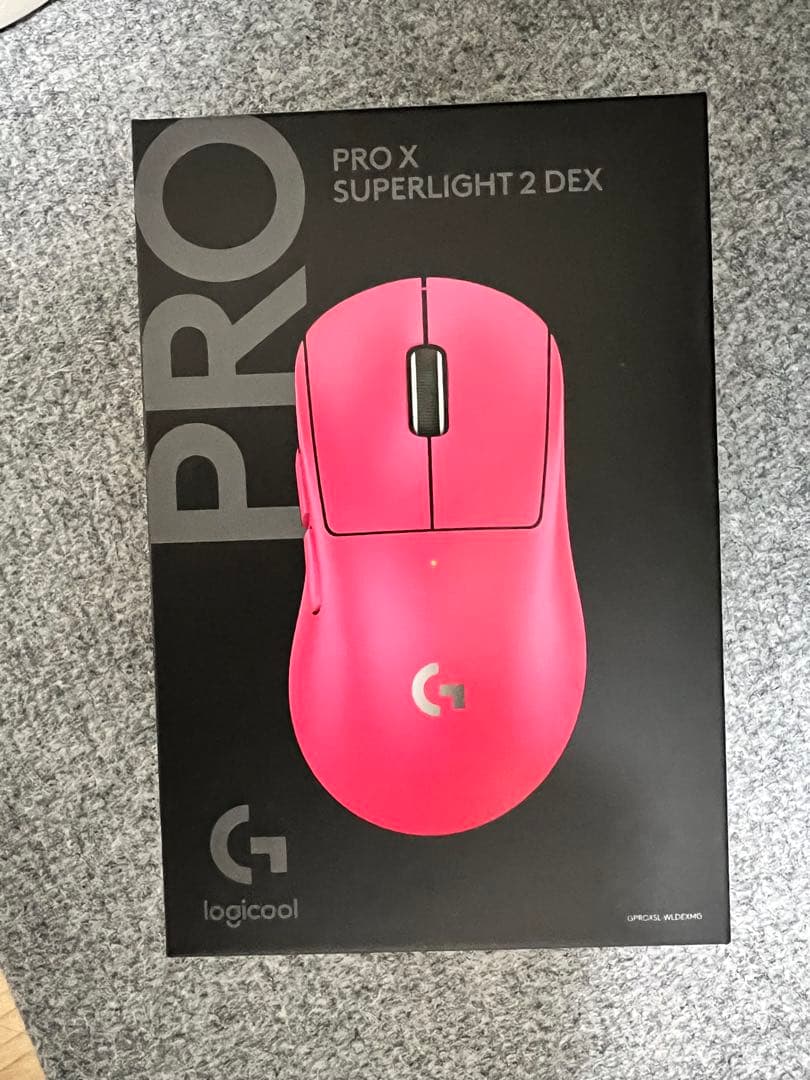 新品　logicool PRO X SUPERLIGHT 2 DEX ピンク
